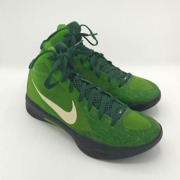Nike Zoom Hyperdunk Men\'s Size 9 Green Black sneakers main image 6